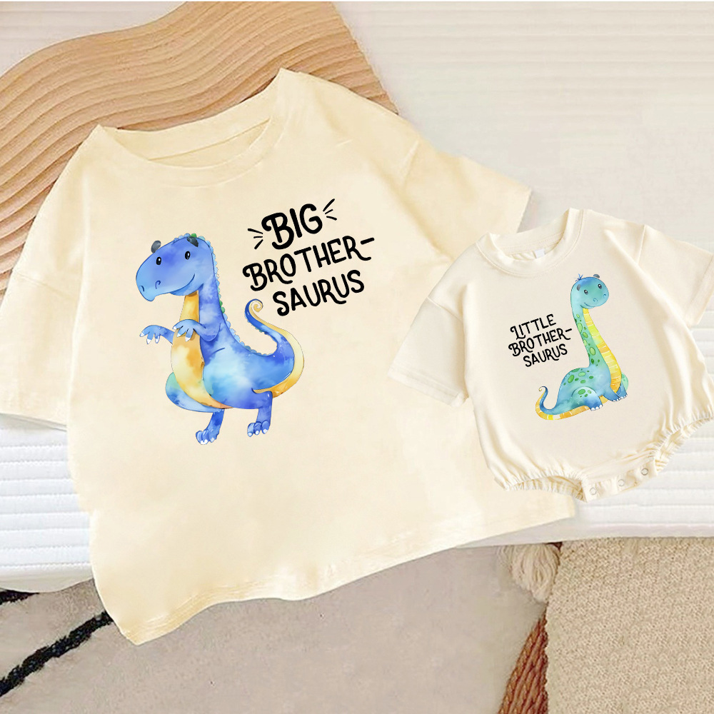 Baby Clothing Patterns - Одинаковый комплект с принтом Big Brother