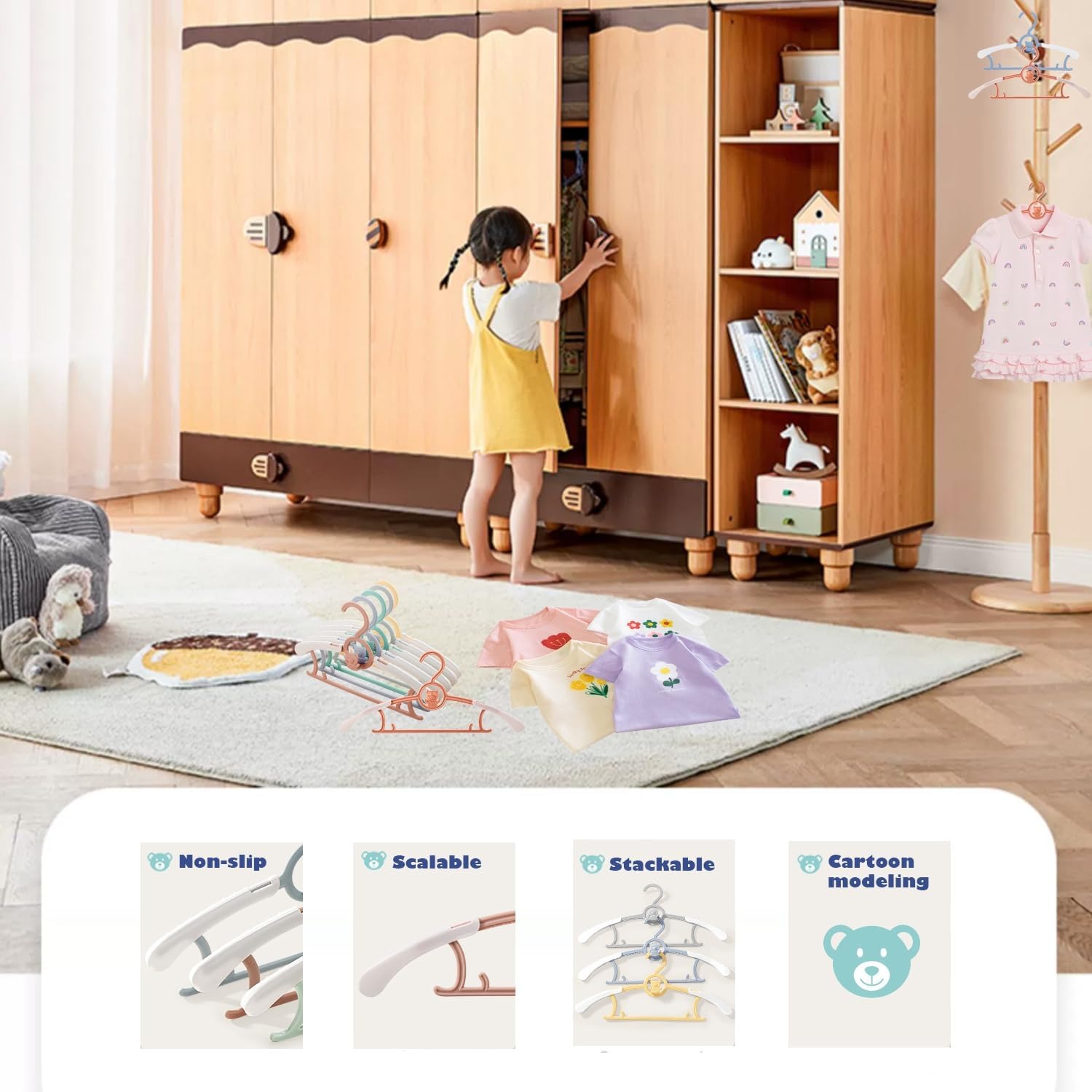 Регулируемая нескользящая веша – обзор и цена Baby Clothing Stores