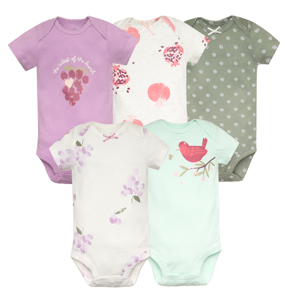 5 шт./лот, боди для малышей, м – обзор и цена Baby Clothing For Sale