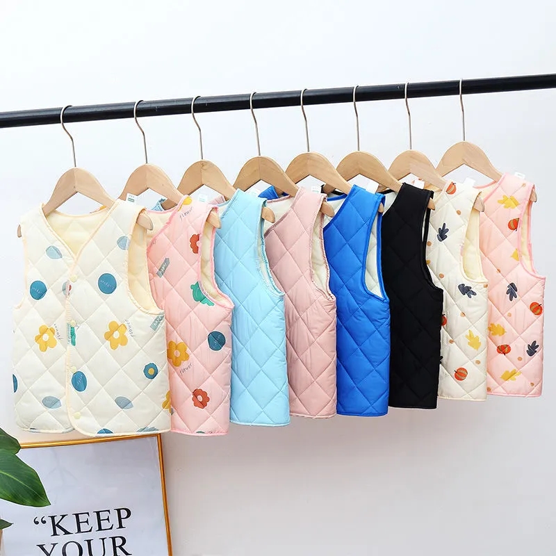 Милые жилеты с принтом, детска – обзор и цена Baby Clothing Quality